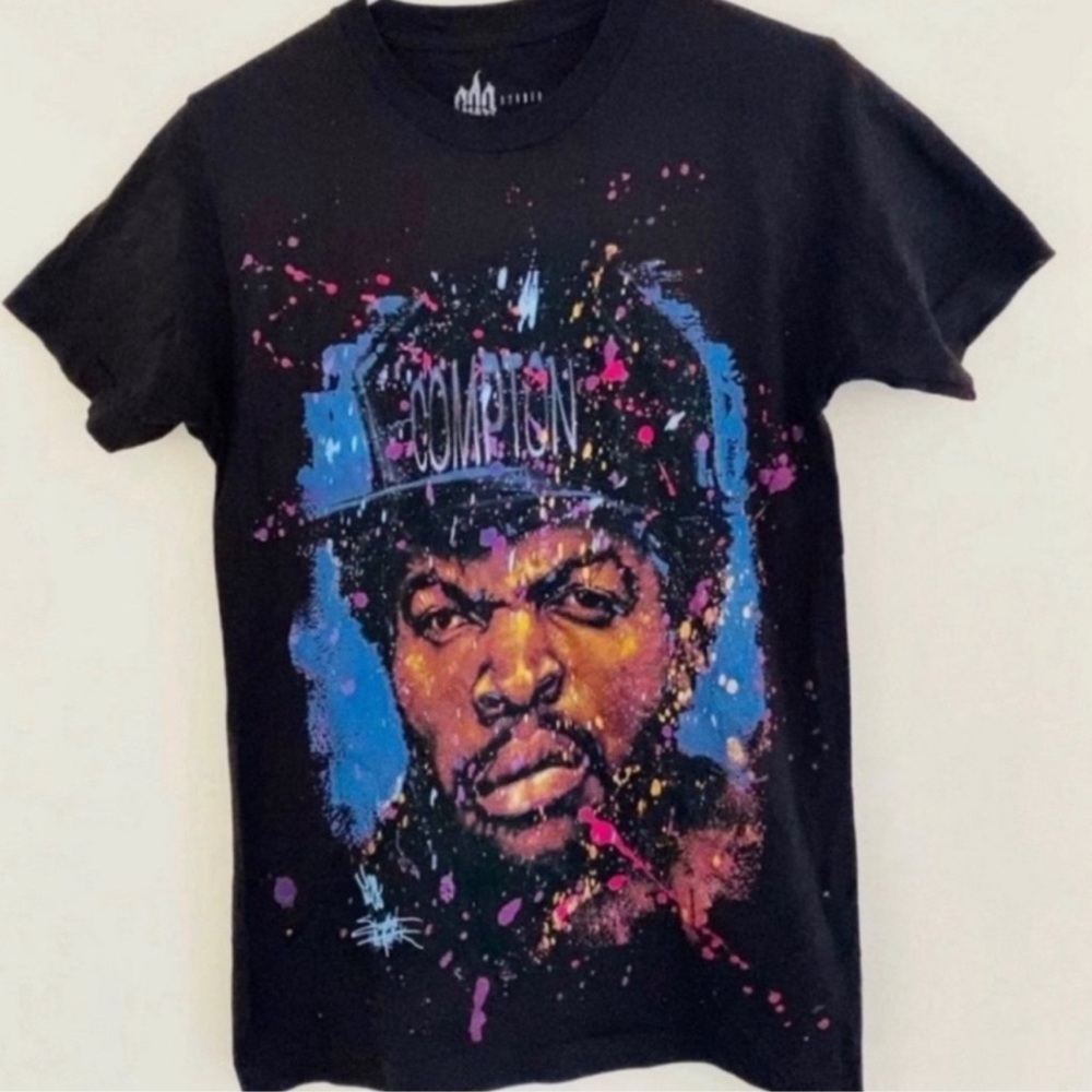 Ice Cube 2015 Paint Splatter Tee Small